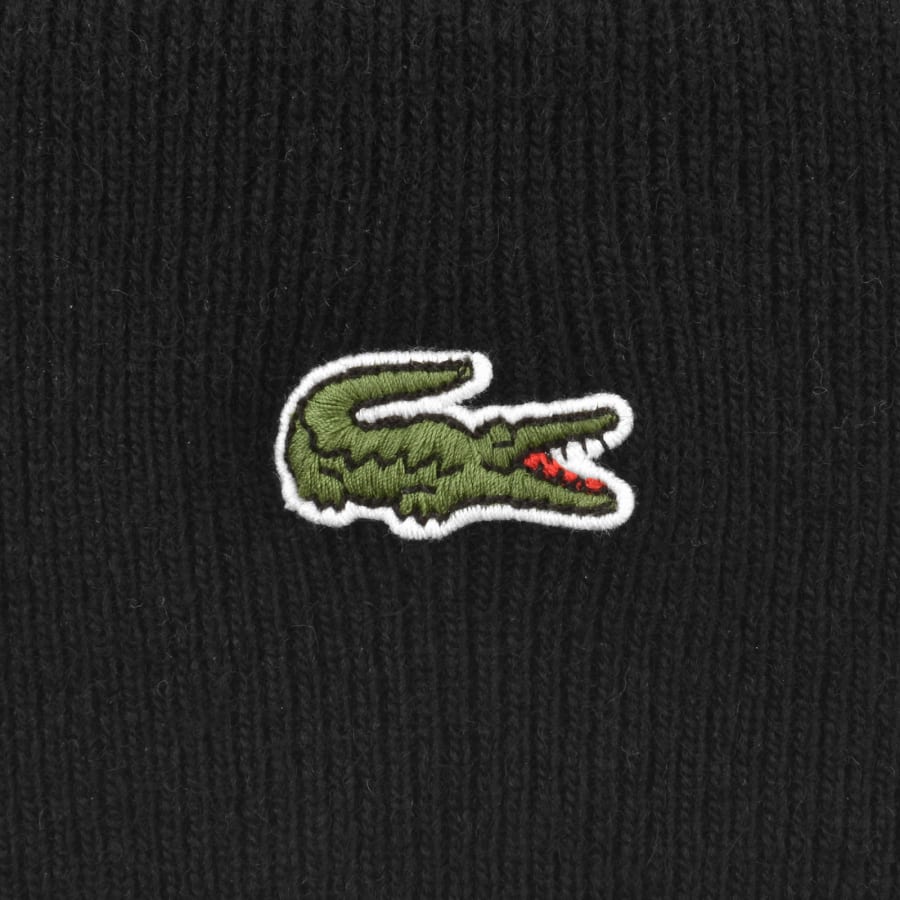 Lacoste knitted logo beanie new arrivals